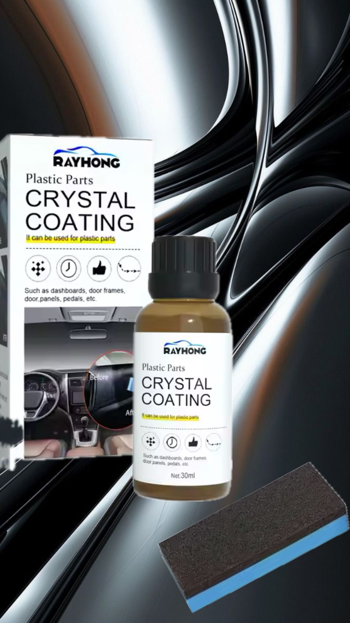 Kit de restaurare a plasticelor